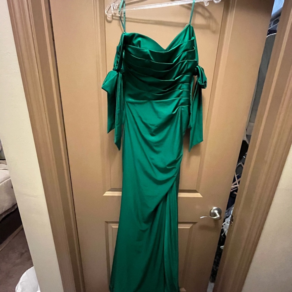 Custom Emerald green dress!